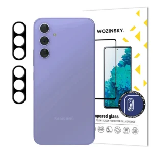 Black Wozinsky Full Camera Glass skirtas Samsung Galaxy A17 / A17 5G, Set of 2 - Image 1