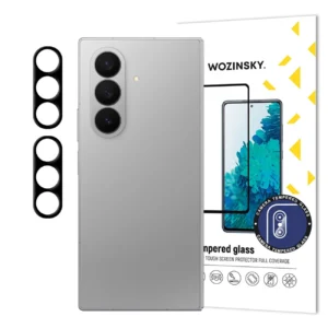 Black Wozinsky Full Camera Glass skirtas Samsung Galaxy Z Fold 7, Set of 2 - Image 1