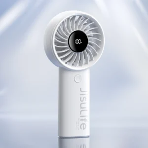 Jisulife rankinis ventiliatorius Life4 3600mAh Portable USB Fan - pilkos spalvos - Image 5