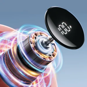 Jisulife rankinis ventiliatorius Life4 5000mAh Portable USB Fan - rožinės spalvos - Image 9