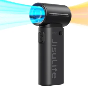 Jisulife rankinis ventiliatorius Life9 3600mAh Portable USB Fan - juodos spalvos - Image 3