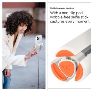 Spigen S541W Bluetooth asmenukių lazda štatyvas smėlio spalvos - Image 19