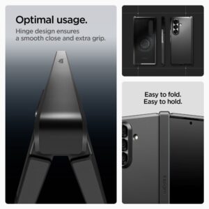 Juodas dėklas Samsung Galaxy Z Fold 7 telefonui "Spigen Tough Armor Pro MAG Magsafe" - Image 13