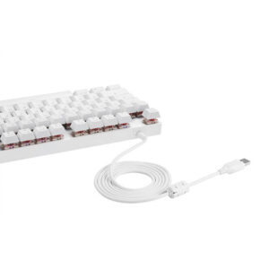 Mechaninė žaidimų klaviatūra Motospeed K82 RGB baltos spalvos - Image 4