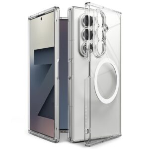 Ringke Fusion Magnetic MagSafe Samsung Galaxy Z Fold 7 skaidrus - Image 3