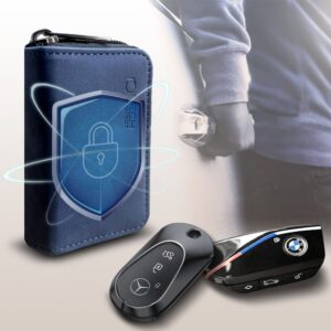 Mėlynas automobilio raktų dėklas - RFID signalo blokavimas "Tech-Protect KLR300 Pouch" - Image 2