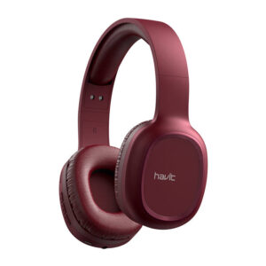 Havit H2590BT PRO belaidės Bluetooth ausinės raudonos spalvos - Image 4