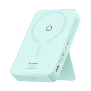 Powerbank Baseus MagPro Magnetic 5000mAh 20W, MagSafe mėtų spalvos - Image 1