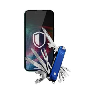 3MK HardGlass Max Lite iPhone 14 Pro Max juoda/black, Fullscreen Glass Lite - Image 4