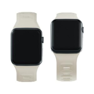 3MK Silicone Watch Apyrankė beigedla Apple Watch 38/40/41mm - Image 3