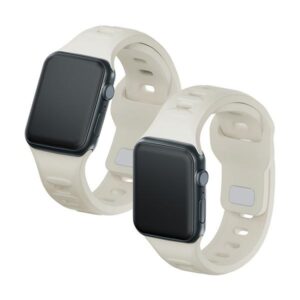 3MK Silicone Watch Apyrankė beigedla Apple Watch 38/40/41mm - Image 5