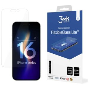 Szkło hybrydowe 3MK FlexibleGlass Lite skirta Apple iPhone 16 Pro