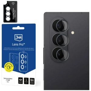 Telefono kameros apsauga 3MK Lens Protection Pro skirta Samsung Galaxy Z Fold7 juodos spalvos 1szt - Image 1