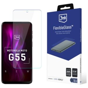 Szkło hybrydowe 3MK FlexibleGlass skirta Motorola Moto G55 5G - Image 1
