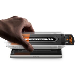 Apsauginis grūdintas stiklas Samsung Galaxy Z Fold 7 telefonui "Spigen Glas.TR EZ Fit Pro HD" - Image 4