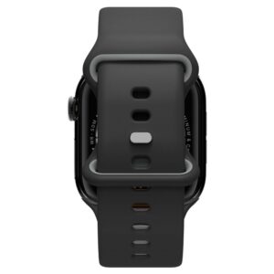 Juoda apyrankė Apple Watch 6 / 7 / 8 / 9 / 10 / SE / Ultra 1 / 2 (44 / 45 / 46 / 49 mm) laikrodžiui "Spigen Nano Pop" - Image 3
