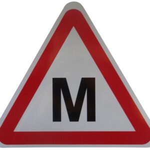 Lipdukas automobiliui M raidė, LIP002