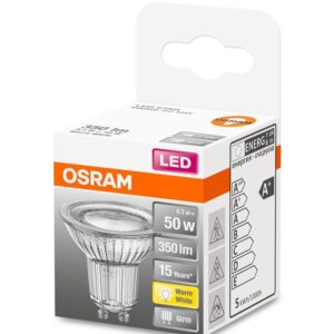 LED Lemputė PAR16, 4.3W, GU10, 827, 1200, 350LM - Image 2