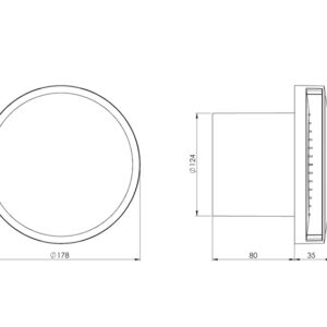 Ištraukiamasis ventiliatorius EUROPLAST EAT125A - Image 2