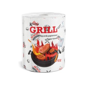 Popieriniai rankšluosčiai BBQ, 3 sluoksnių, 1 vnt. - Image 1