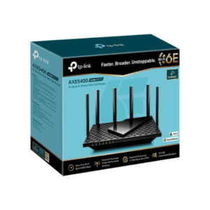 TP-Link Router Archer AXE75 WiFi 6E - juodos spalvos - Image 5