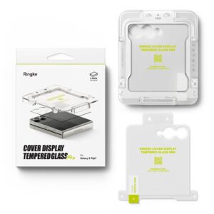 Apsauginis stiklas Ringke COVER DISPLAY PRO 2-Pack Samsung Galaxy Z Flip 7 skaidrus - Image 4