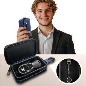 Mėlynas automobilio raktų dėklas - RFID signalo blokavimas "Tech-Protect KLR300 Pouch" - Image 4