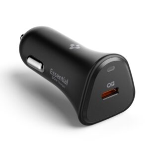 Juodas 30W 1xUSB-C automobilinis įkroviklis "Spigen Essential EV301" - Image 4