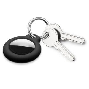 Juodas dėklas Apple Airtag 1 / 2 "Tech-Protect Rough 4-Pack" - Image 4