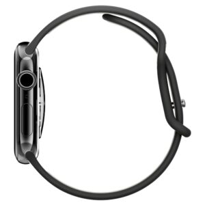 Juoda apyrankė Apple Watch 6 / 7 / 8 / 9 / 10 / SE ( 40/ 41/ 42 mm) laikrodžiui "Spigen Nano Pop" - Image 4