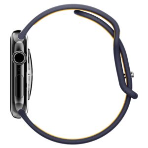 Mėlyna apyrankė Apple Watch 6 / 7 / 8 / 9 / 10 / SE ( 40/ 41/ 42 mm) laikrodžiui "Spigen Nano Pop" - Image 4