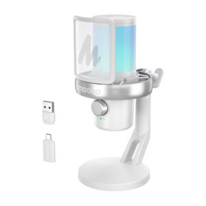 Maono DM40 Pro mikrofonas baltos spalvos
