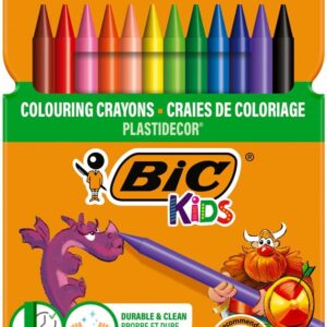 Vaškinės kreidelės Bic, 12 vnt - Image 1