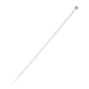 Tvirtinimo dirželis Elematic, 4,5 x 250 mm, baltas - Image 2