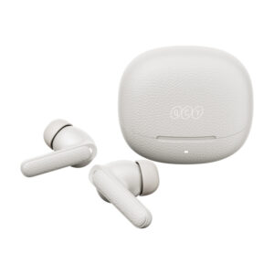 TWS QCY Buds HT15 ANC ausinės baltos spalvos - Image 4