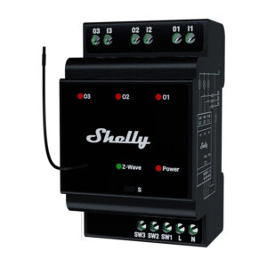 Shelly Qubino Wave Pro 3 Z-Wave 3 channel DIN rail relay