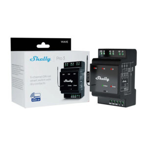 Shelly Qubino Wave Pro 3 Z-Wave 3 channel DIN rail relay - Image 3