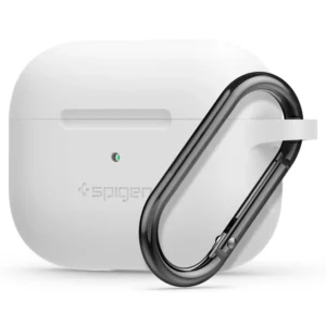 Spigen Silicone Fit dėklas skirtas Apple AirPods Pro 1 - baltos spalvos - Image 1