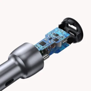 Ugreen automobilinis įkroviklis USB / USB Type C Quick Charge 3.0 Power Delivery 36W 3A pilkos spalvos (CD213 60980) - Image 3