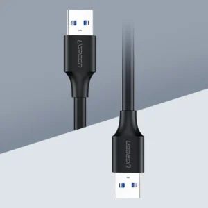 Ugreen kabelis USB 2.0 kabelis (male) - USB 2.0 (male) 0.5 m juodos spalvos (US128 10308) - Image 3
