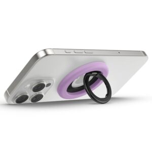 Purpurinis magsafe žiedas telefonui su laikikliu pirštui "Spigen Nano Pop Magsafe" - Image 5