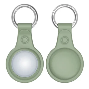 Dux Ducis 4vnt set Silicone flexible cover keychain loop dėklas skirtas Apple AirTag (juodos spalvos / žalios spalvos / rožinės spalvos / mėlynos spalvos) - Image 6