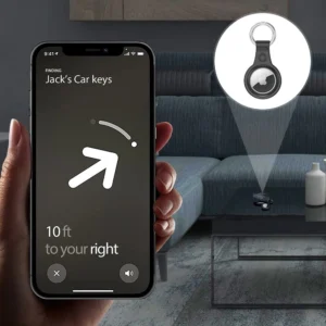 Dux Ducis 4vnt set Silicone flexible cover keychain loop dėklas skirtas Apple AirTag (juodos spalvos / žalios spalvos / rožinės spalvos / mėlynos spalvos) - Image 9