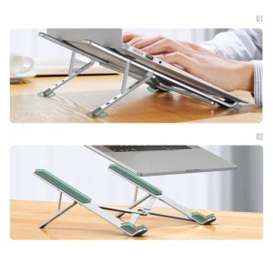 Ugreen foldable adjustable laptop stand silver (LP451) - Image 4