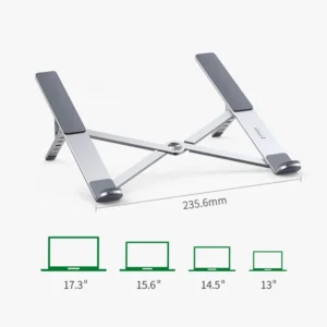 Ugreen foldable adjustable laptop stand silver (LP451) - Image 5