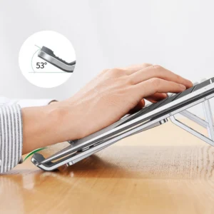 Ugreen foldable adjustable laptop stand silver (LP451) - Image 6