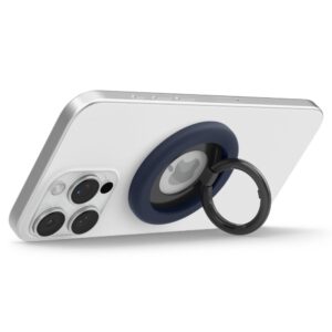 Mėlynas magsafe žiedas telefonui su laikikliu pirštui "Spigen Nano Pop Magsafe" - Image 6