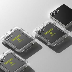 Apsauginis stiklas Ringke COVER DISPLAY PRO 2-Pack Samsung Galaxy Z Flip 7 skaidrus - Image 7