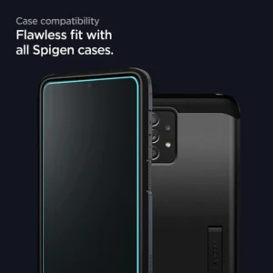 Apsauginis stiklas Spigen ALM GLAS.TR 2-PACK GALAXY A52 / A52S - Image 4