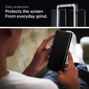 Apsauginis stiklas Spigen ALM GLAS.TR 2-PACK GALAXY A52 / A52S - Image 5